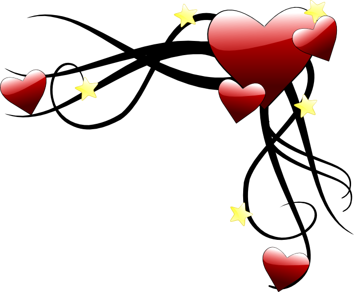 Happy Valentine's Day Vector Image Created Using Inkscape - Happy Valentine's Day Vector Image Created Using Inkscape (725x599)