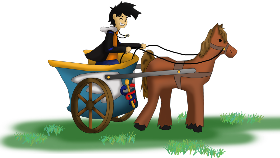 Hermes Chariot By Yatagarasu-san - Hermès (900x632)