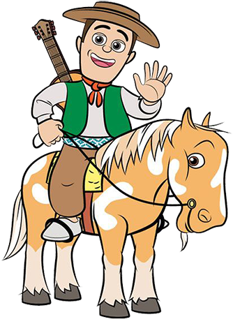 Zenon Caballo - Dibujos De La Granja De Zenon (370x500)
