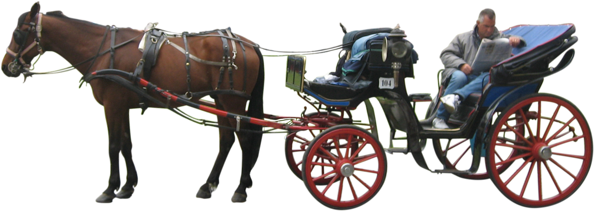 Скачать - Horse Drawn Carriage Png (1926x1926)