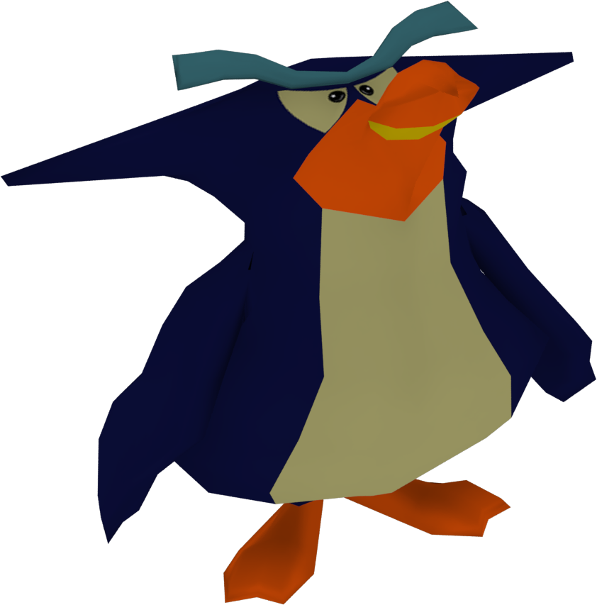 Crash Bandicoot The Wrath Of Cortex Penguin - Origami (842x853)