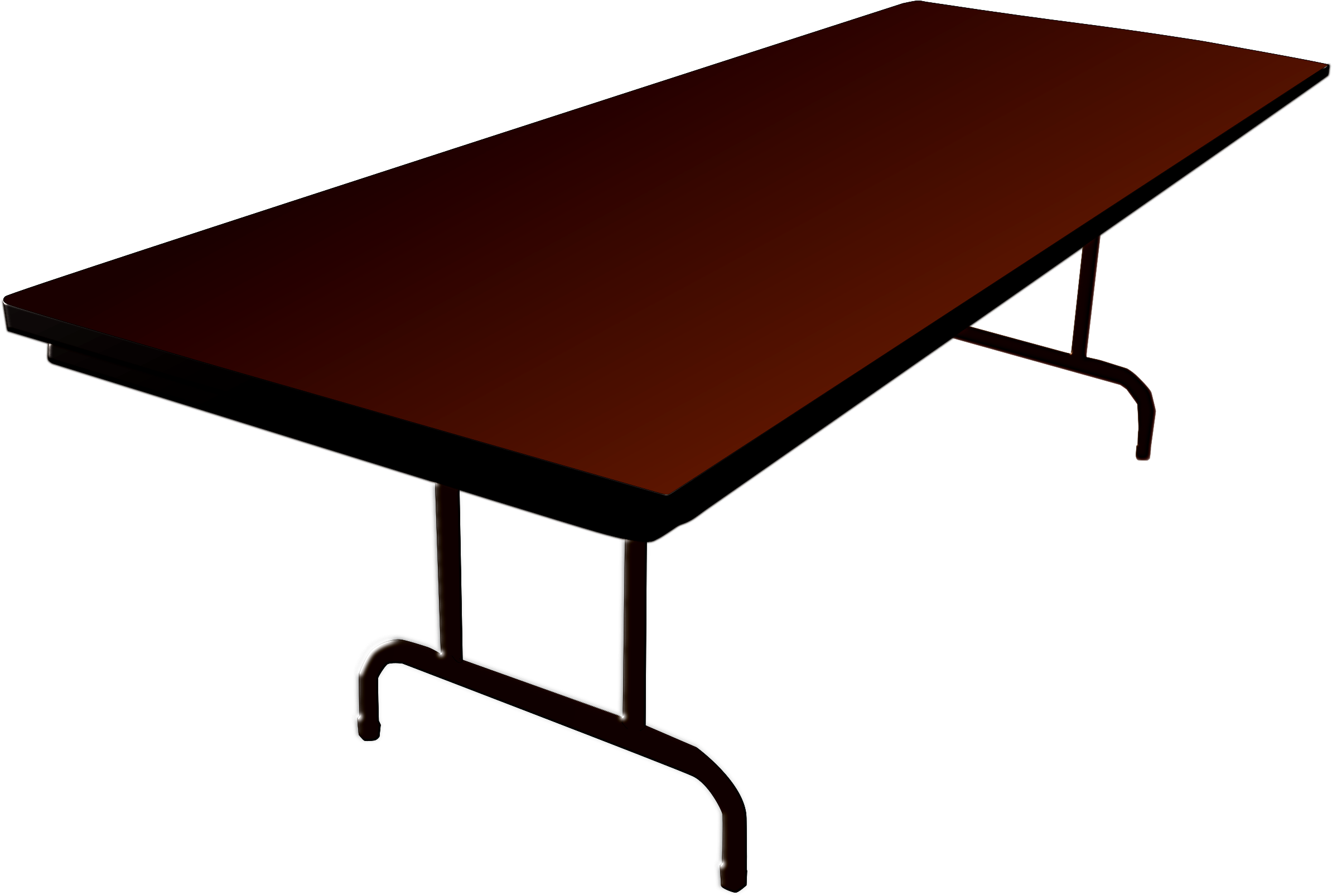 Folding Table Clip Art - Mesa Vector Png (2400x1607)