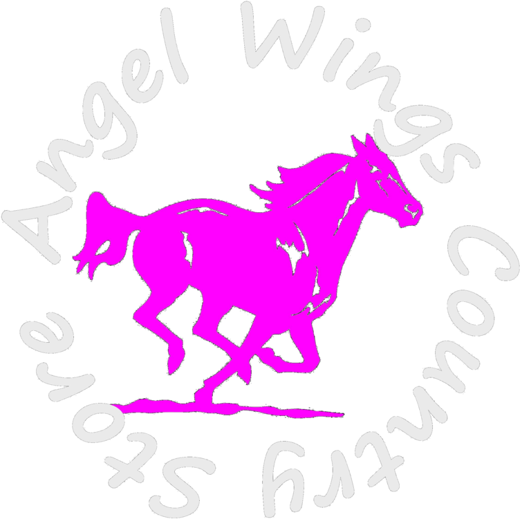Angel Wings Country Store - Horse Decal (800x800)