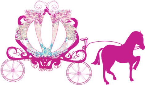 Princess Horse And Carriage Clipart & Princess Horse - Horse And Carriage Png Clipart (480x480)