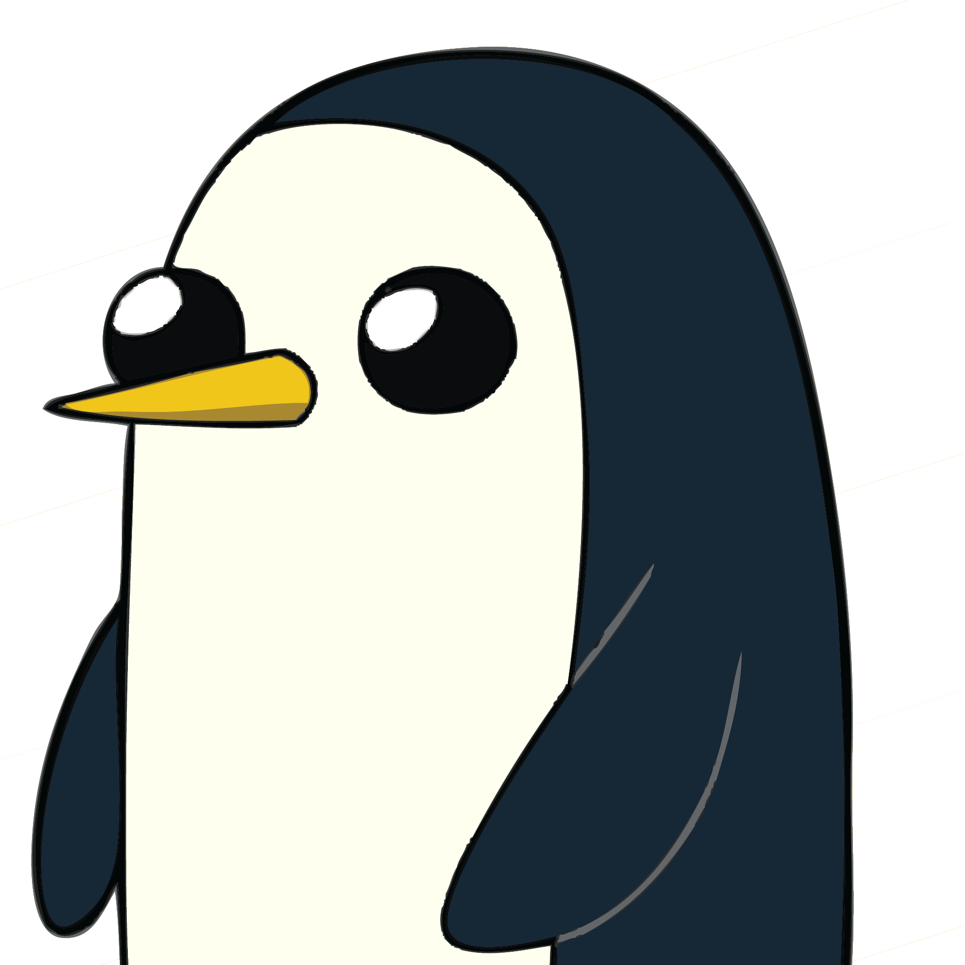 Racist Penguin - Adventure Time Gunter (1902x1902)