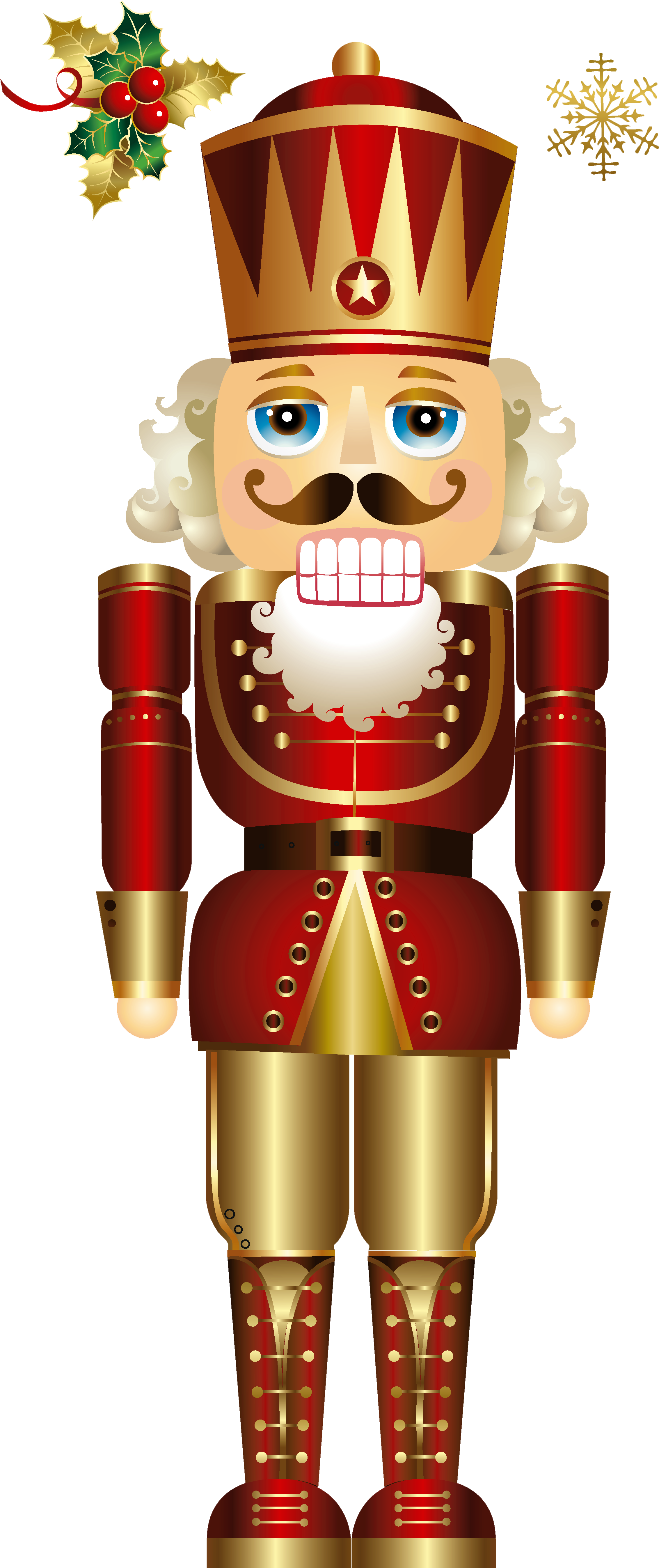 Free Christmas Nutcracker Clipart 1 Adult Coloring - Nutcracker Png (2352x5558)