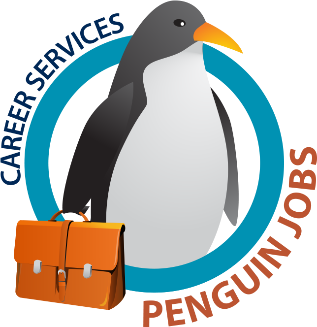 Penguin Jobs - Penguin Applying For A Job (672x694)
