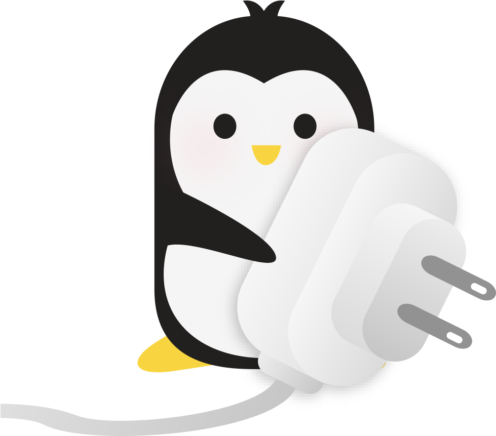 Shameless Plug - Penguin Love (1000x1000)