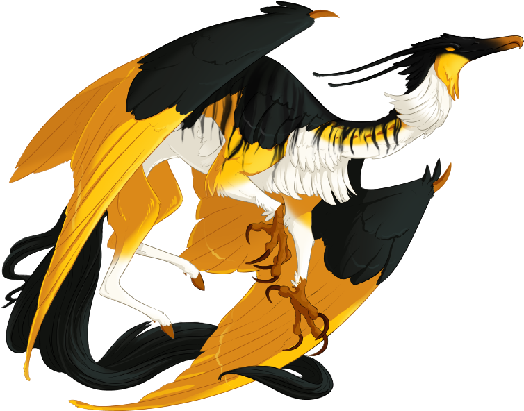 Some Hippogriff, Quetzal And Kirin Beast Examples With - Ivory-billed Woodpecker (845x670)