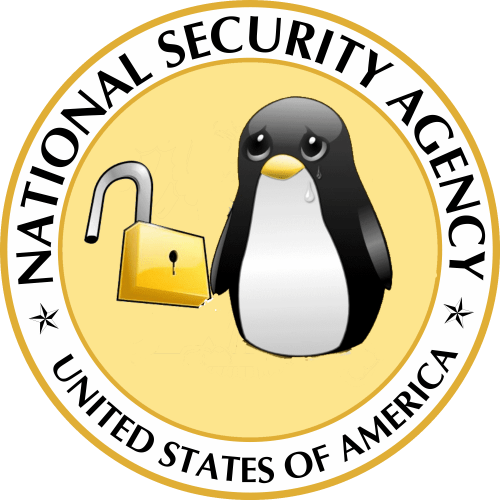 The Nsa Tools Hack It's More Than Windows, It's Linux, - United States National Security Agency (500x500)