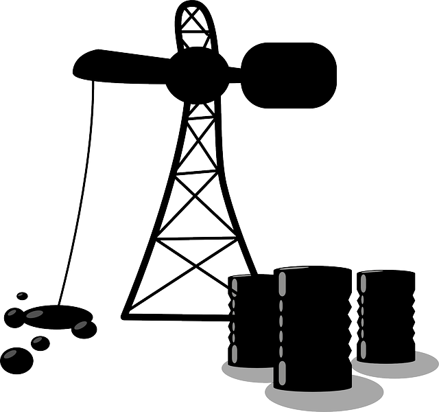 Drill, Nodding, Donkey, Well, Oil, Rig - Oil Clip Art (640x600)