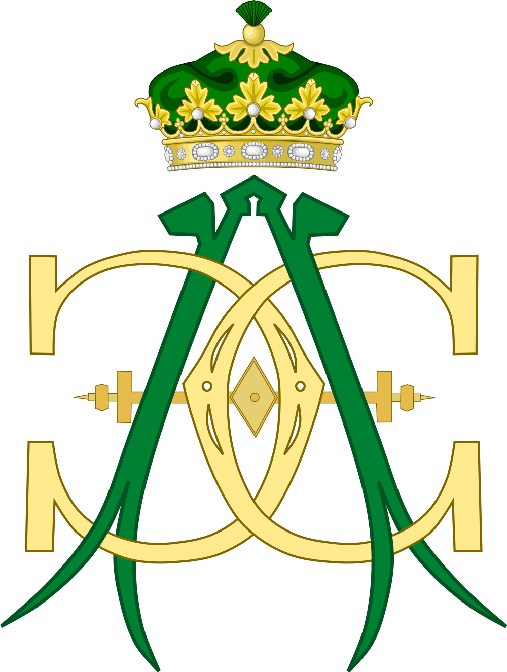 Open - Crowned Note Cards (pk Of 10) (1000x1325)