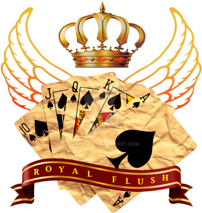 Royal Flush T-shit Design By Karutobi - Angel Wings (774x1032)