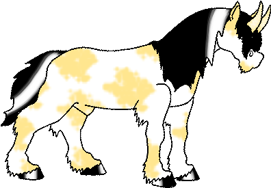 A Duocorn Is Like The Draft Version Of A Unicorn, With - Mane (400x300)