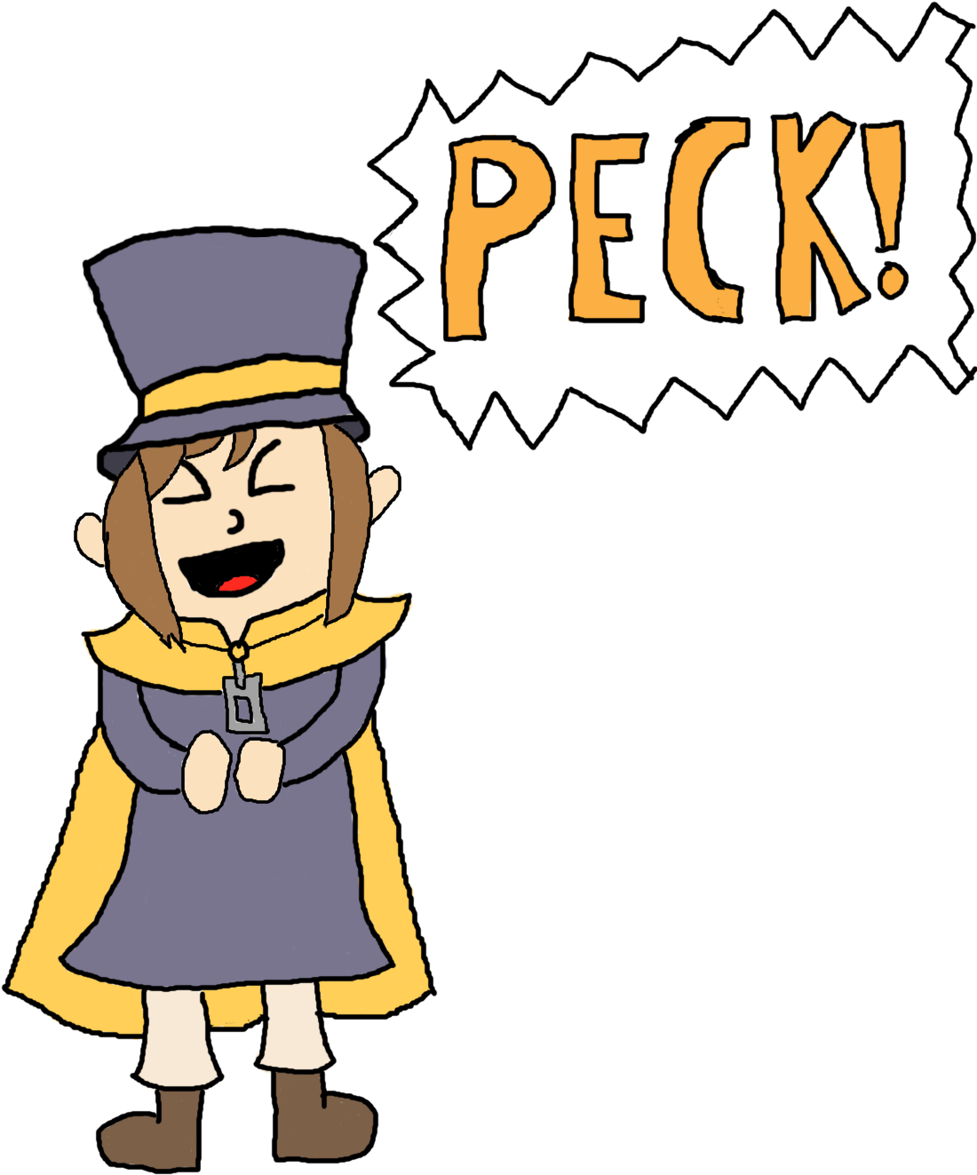 Peckin Cute Hat Kid By Alvan Earthwormfan - Game (1190x1331)