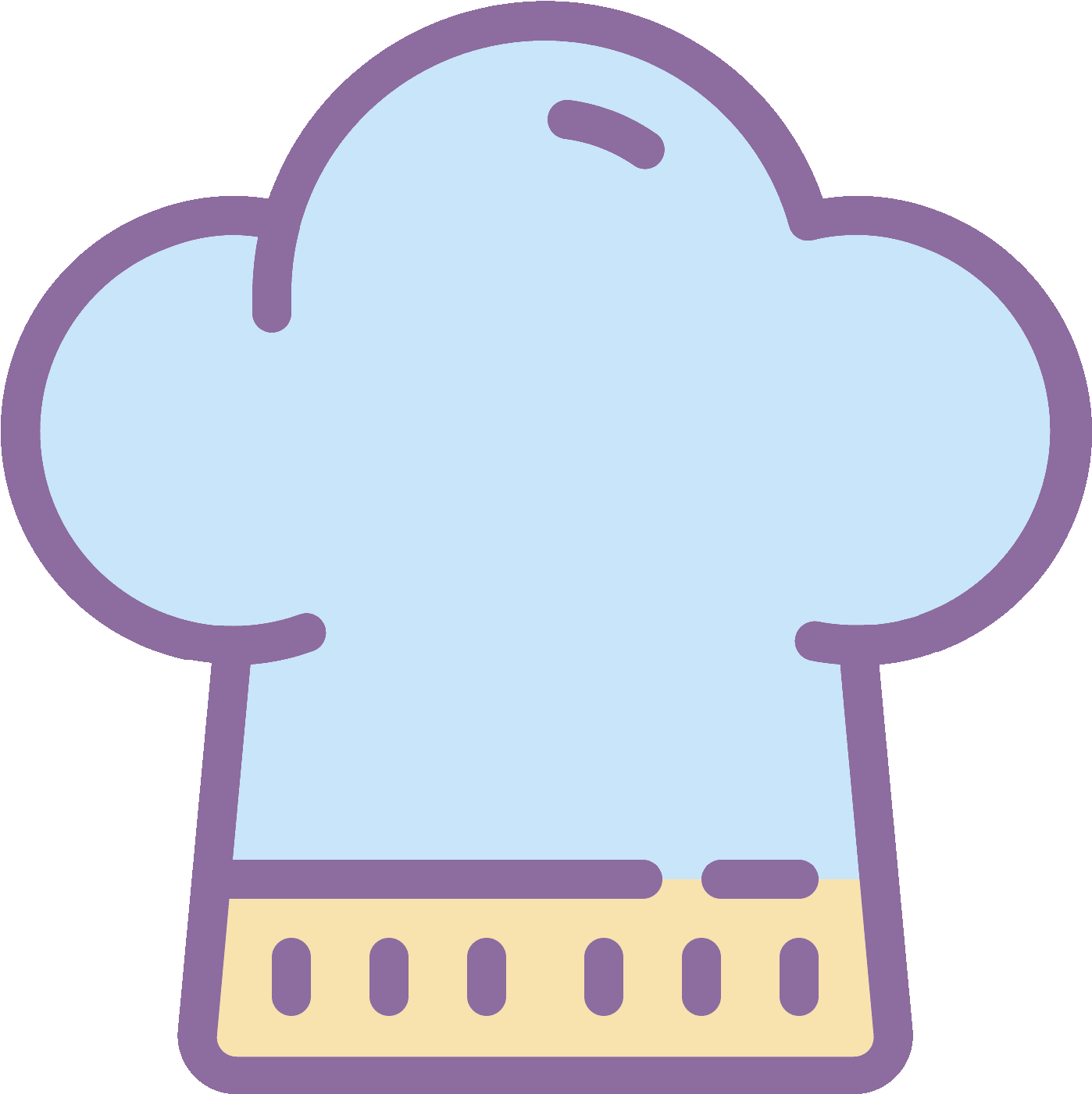 Chef Hat Icon - Chef (1600x1600)