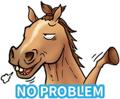 Crazy Horse Stickers Messages Sticker-10 - Sticker (408x353)