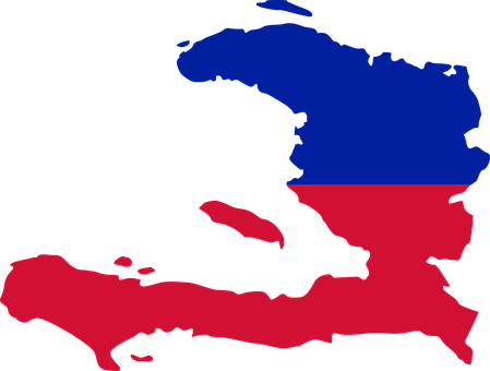 Haiti, Flag, America, Country, National - Haiti Vector (449x340)
