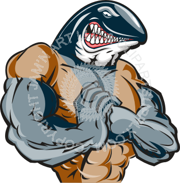 Whale Clipart Mean - Mean Killer Whale Cartoon (354x361)