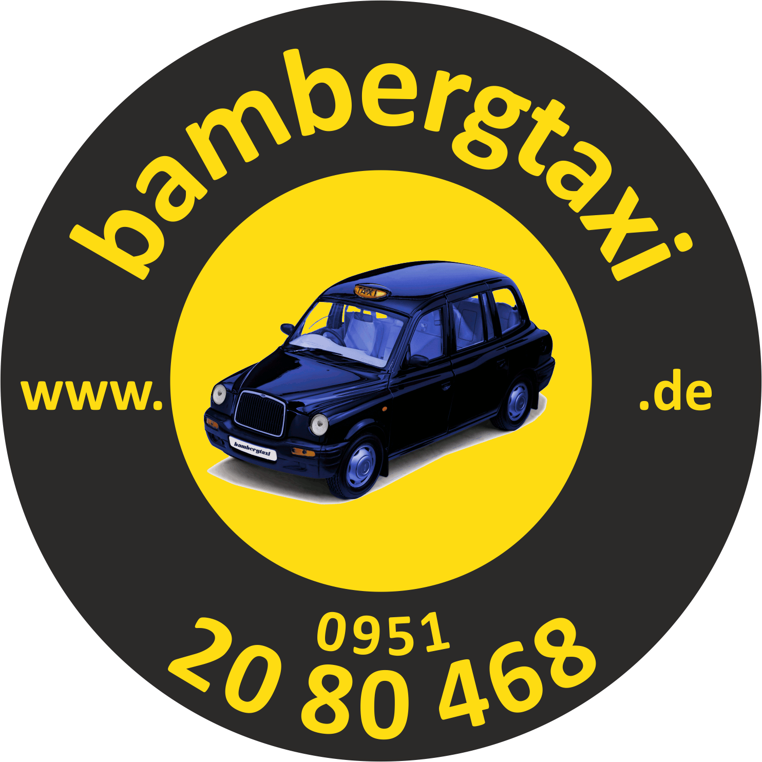 Taxi Bamberg - Volkswagen Golf Mk2 (1484x1484)