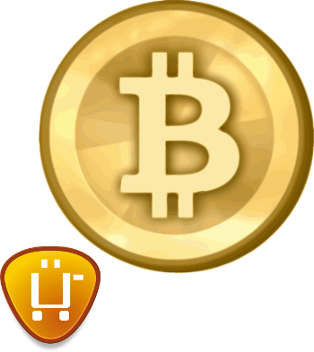 Ubercart Bitcoin - Bitcoins-5 Round Car Magnet (350x393)