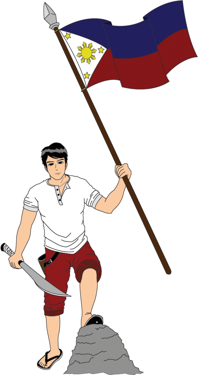 Drawing Cartoon Clip Art - Andres Bonifacio Drawing (668x1197)
