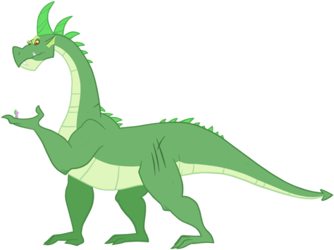 My Little Pony Friendship Is Magic Wallpaper Called - Spike's Parents My Little Pony (500x359)