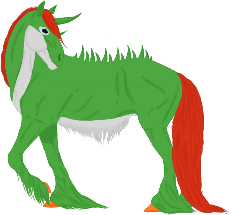 Yoshi Unicorn By Xylios-studios - Cartoon (908x879)
