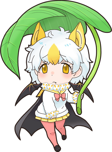 Honduran White Bat - Honduran White Bat Kemono Friends (389x528)