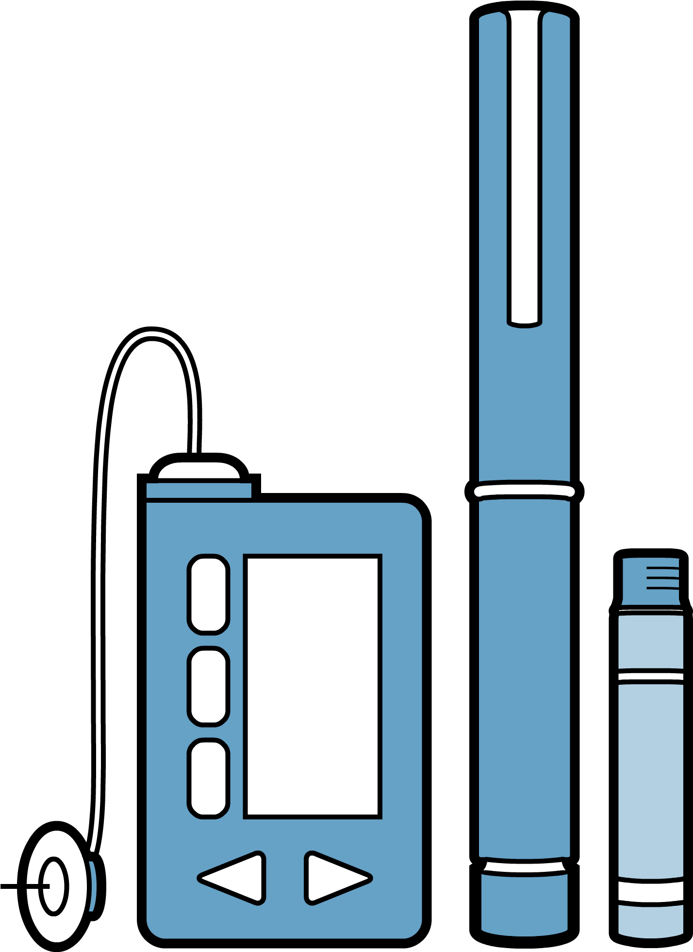 Insulin Vial Illustration, Insulin Cartridge Illustration - Insulin (1500x2000)