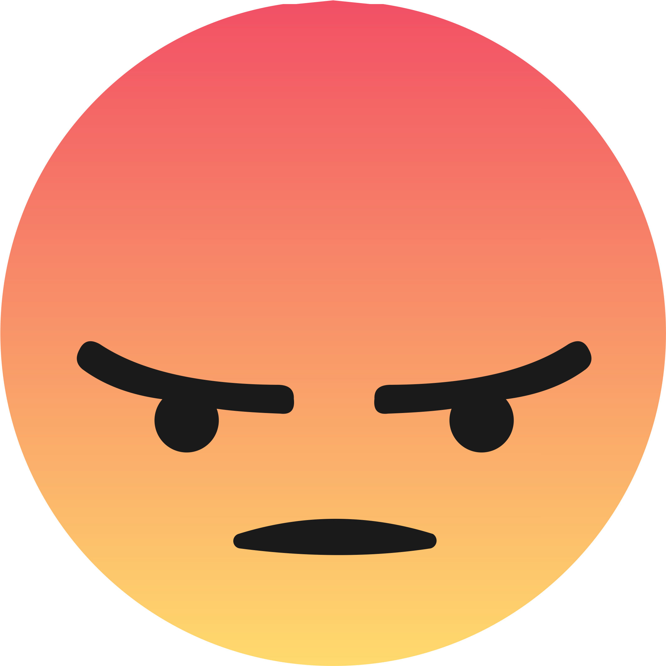 Facebook Computer Icons Anger Clip Art - Facebook Angry Icon Png (2362x2362)