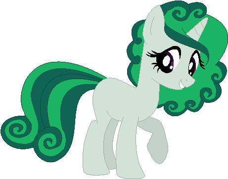 Curly Mane Pony Auction Closed By Mavhem - Cartoon (634x444)