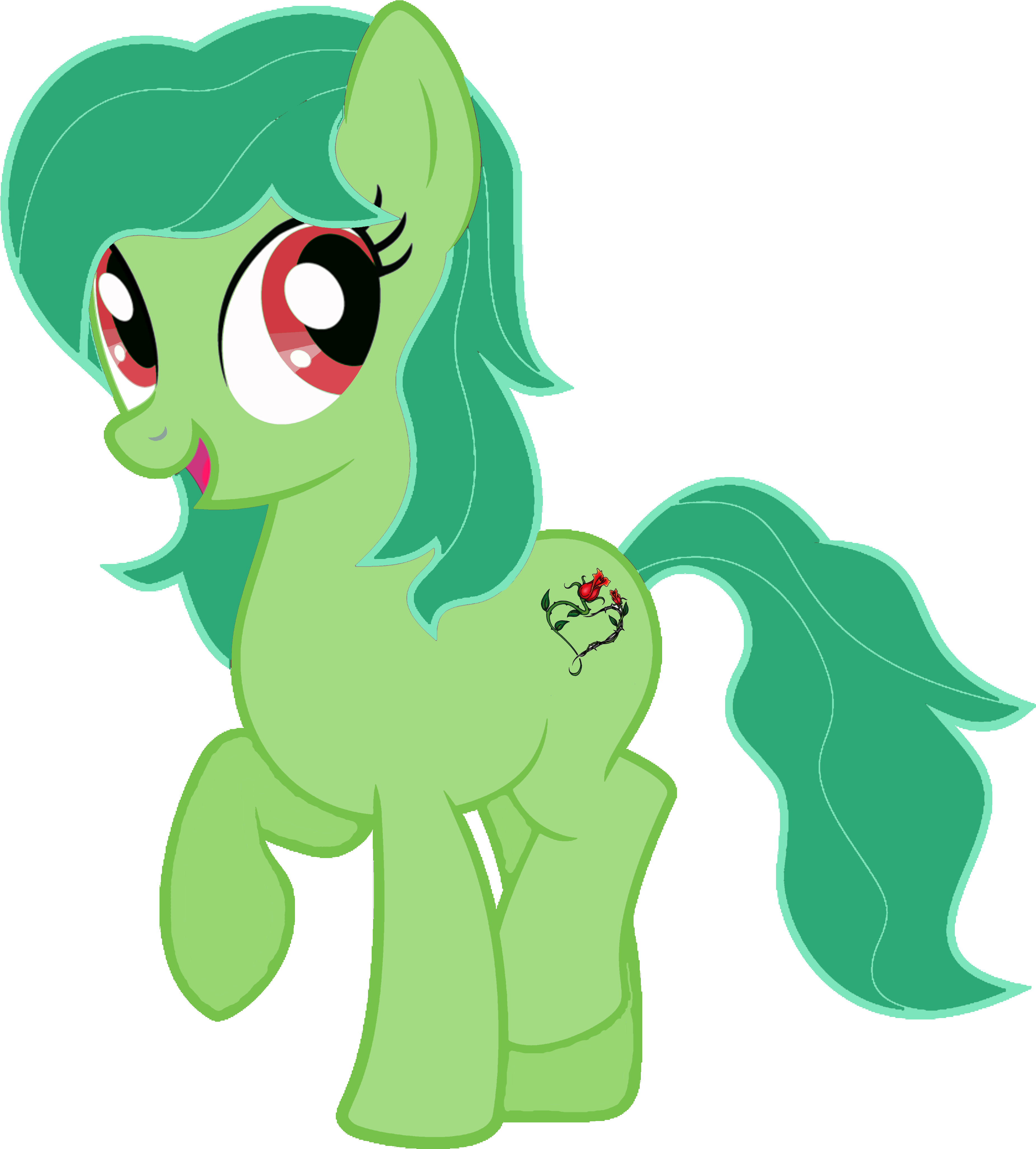 Tender Thorn Pony Form By Motownwarrior01 Tender Thorn - Cartoon (4800x4800)