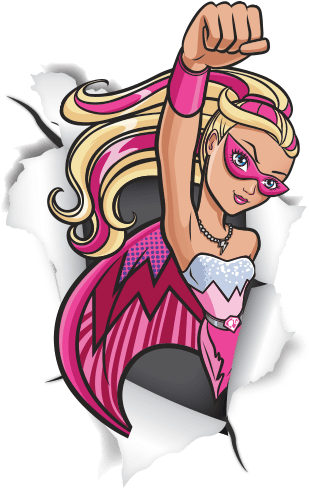 View Images Besuper - Barbie Princess Power Png (312x798)