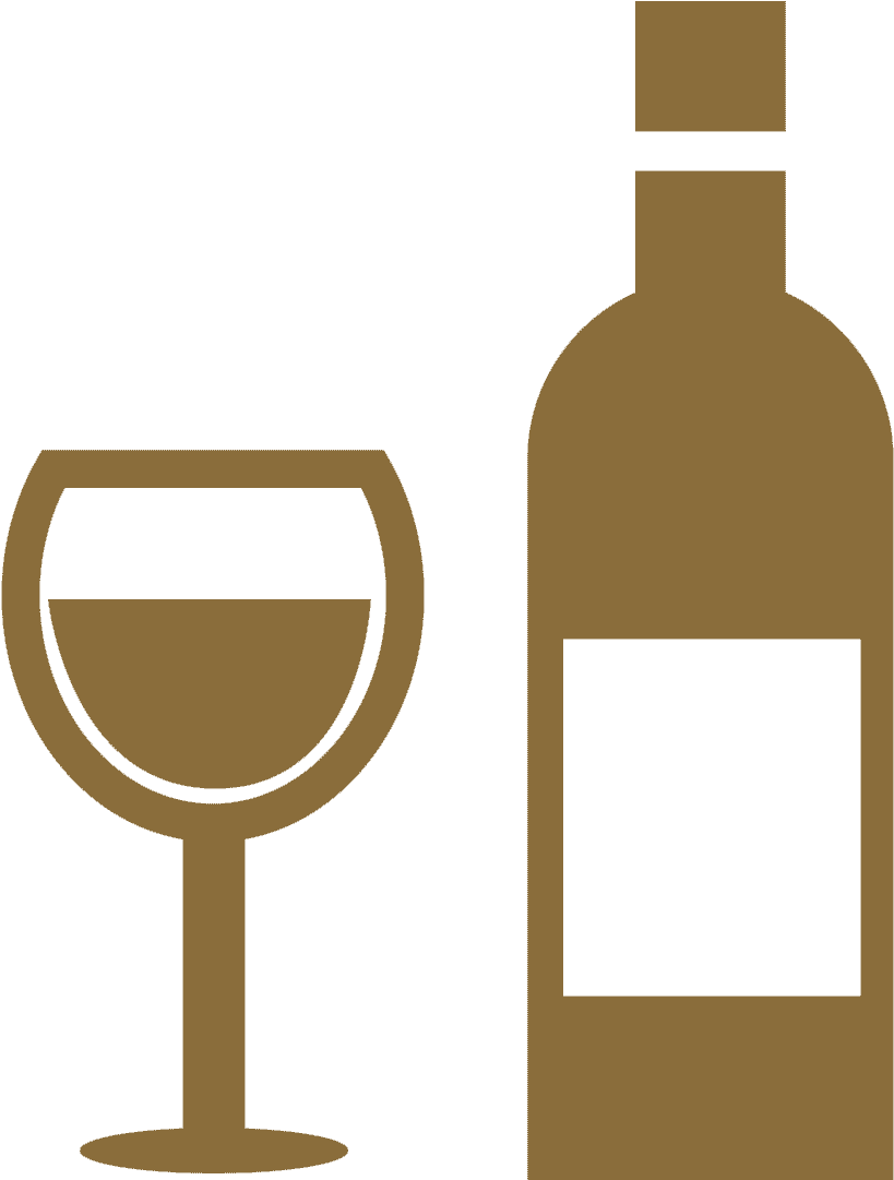 Gold Wine Glass Clipart 4 By Lisa - Wine And Glass Png Icon (1080x1080)
