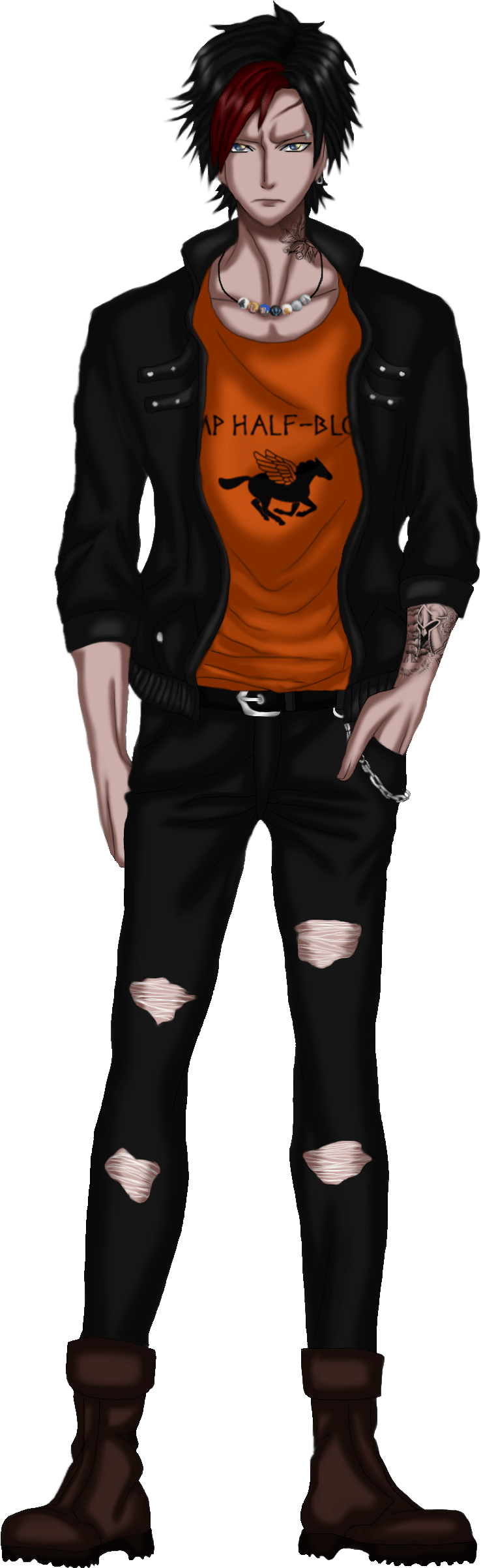 Percy Jackson Male Oc (922x2431)