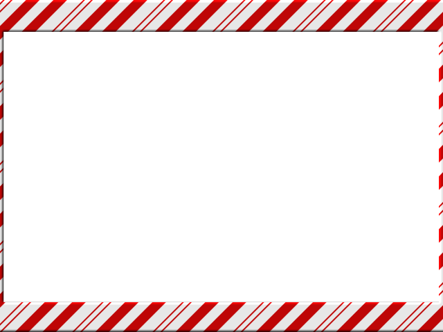 Free Candy Cane Border - Christmas Planning Calendar 2016 (640x480)
