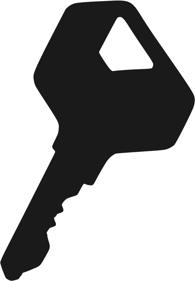 Keys Clipart Small Key - Sign (835x1202)