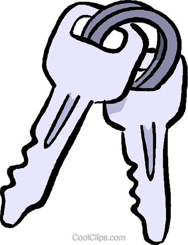 Keys Clip Art - Clip Art Of Key (370x480)