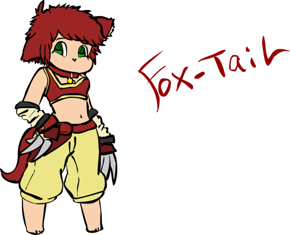 Fox Tail Metal Claws By Armand Anims - Cartoon (993x805)