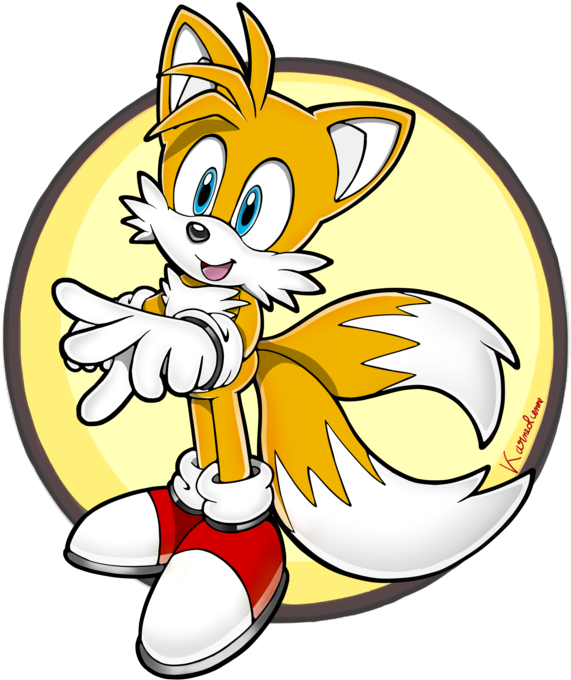 Tails The Fox Picture Redraw In Sa By Karneolienne - Cartoon (600x716)