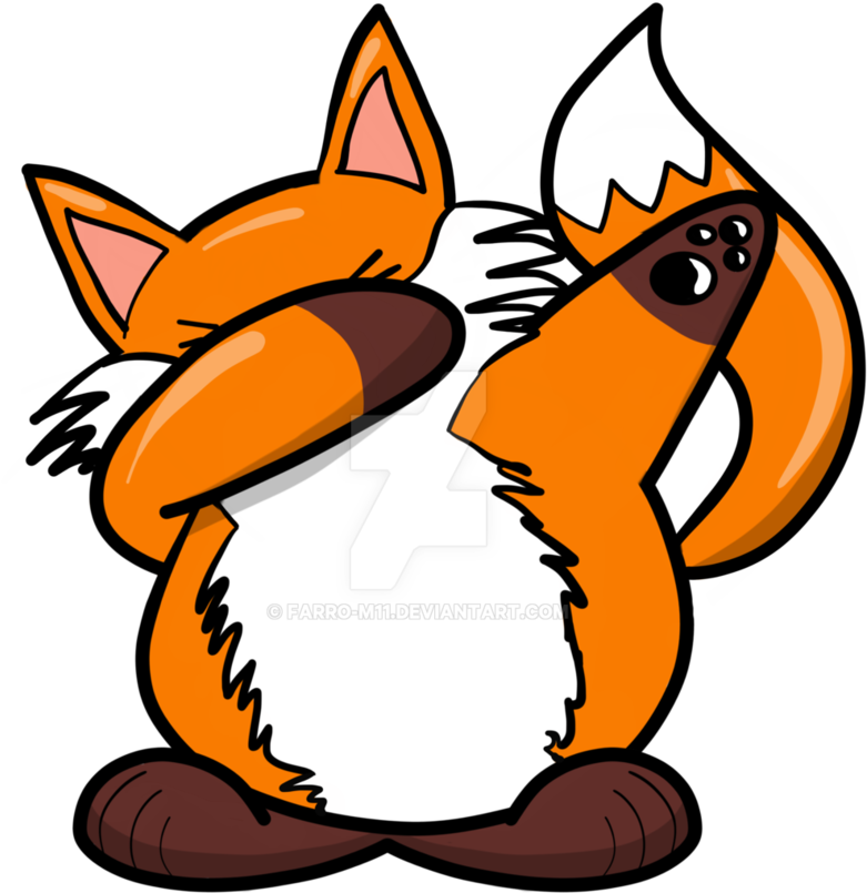 Dabbing Fox By Farro-m11 - Vulpini (808x988)