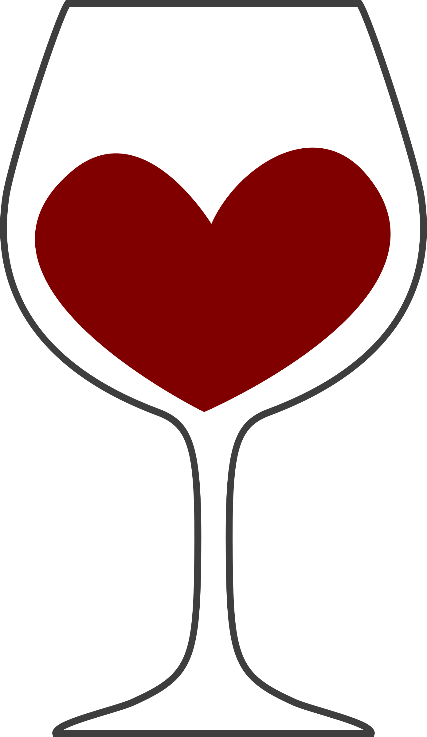 Big Image - Glass Of Wine Clip Art (1390x2400)