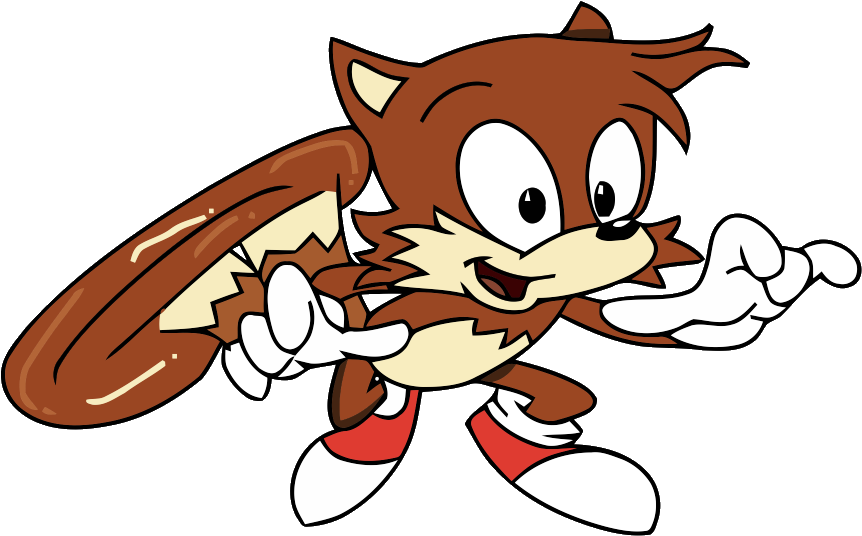 Aosth Tails By Azulzinho35 - Adventures Of Sonic The Hedgehog Tails (896x618)