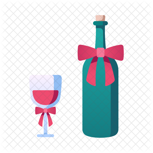 Red Wine Icon - Glass Bottle (512x512)