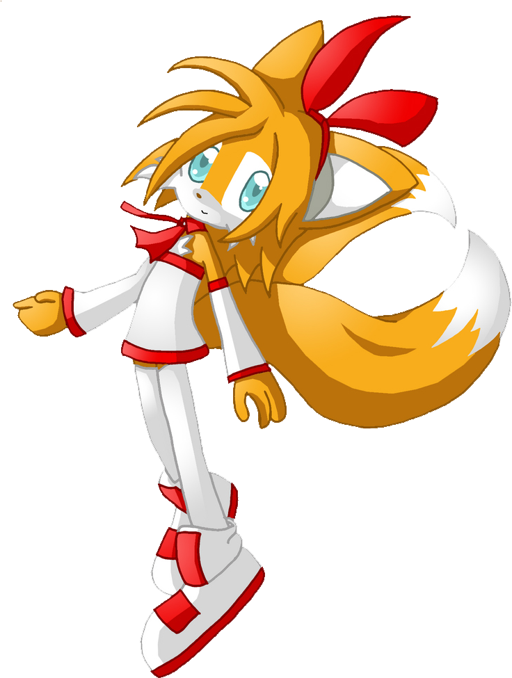 Taila The Fox By Mangled Funtime Fox - Tails As A Girl (778x1024)