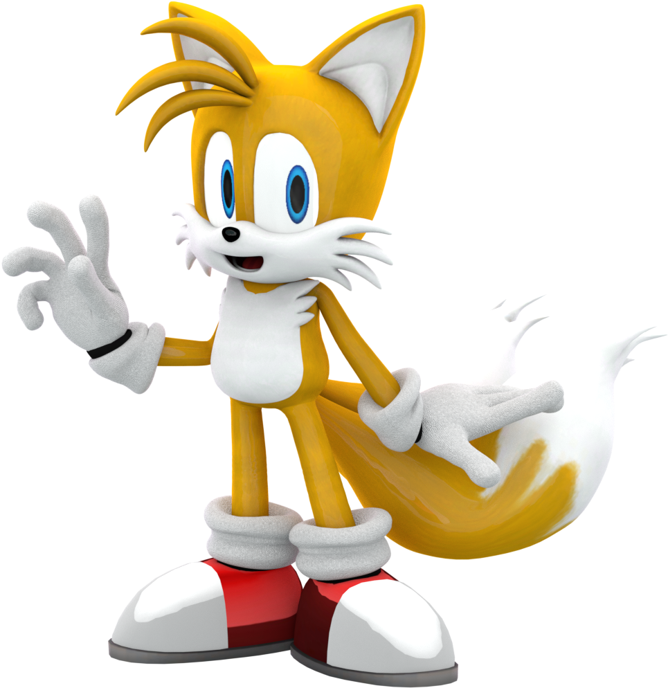 Silversimba01 29 9 Tails The Fox [first Tails Render] - Tails Render Png (1000x1000)