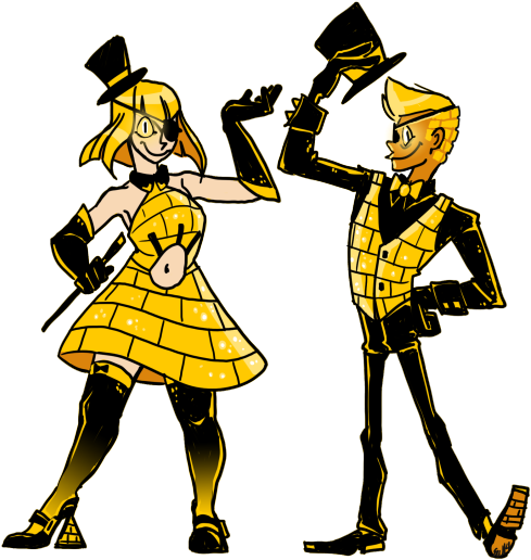 Sometimes I Spend All Day Thinking About Gijinkas - Cartoon (500x528)