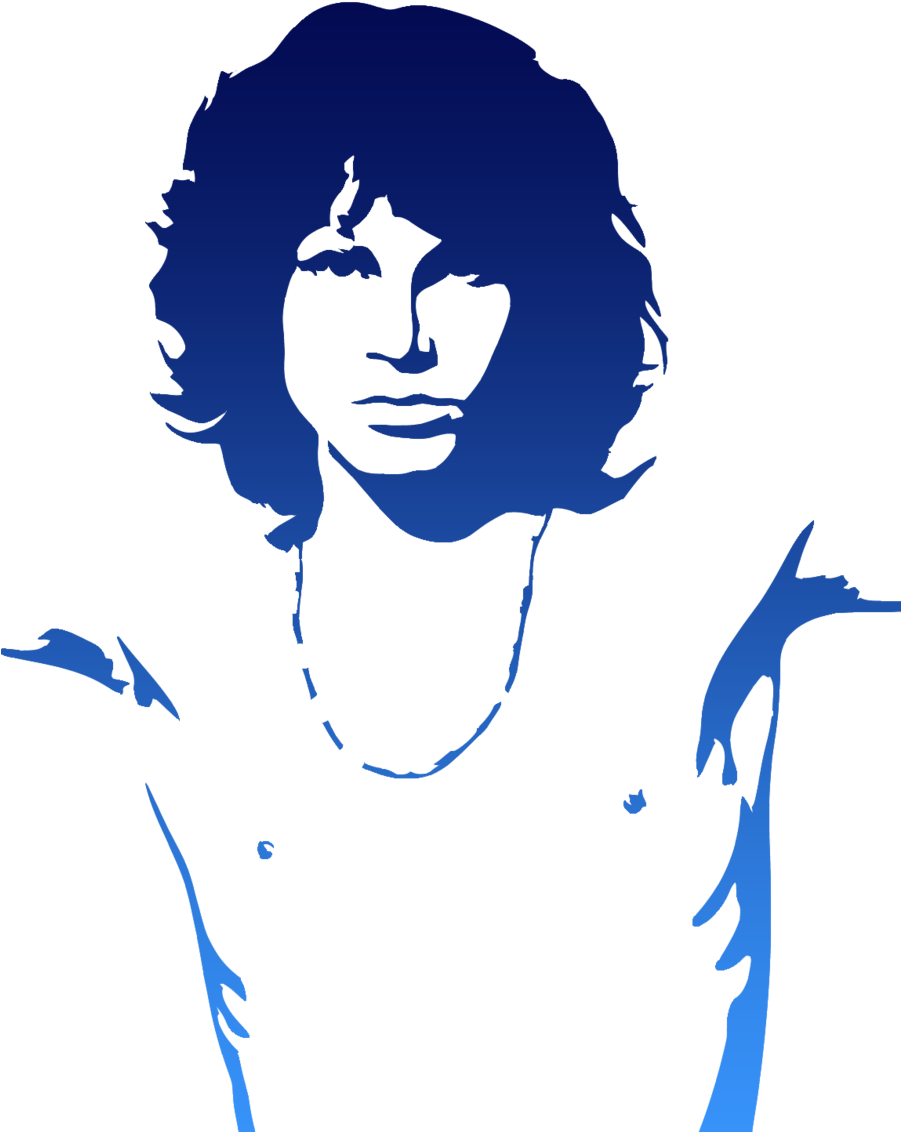 Jim Morrison - Jim Morrison Vector Art (900x1162)