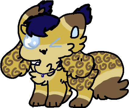 5 Point Start Bid Kitty Dog Adopts By Soulbirdadopts - Cartoon (454x362)